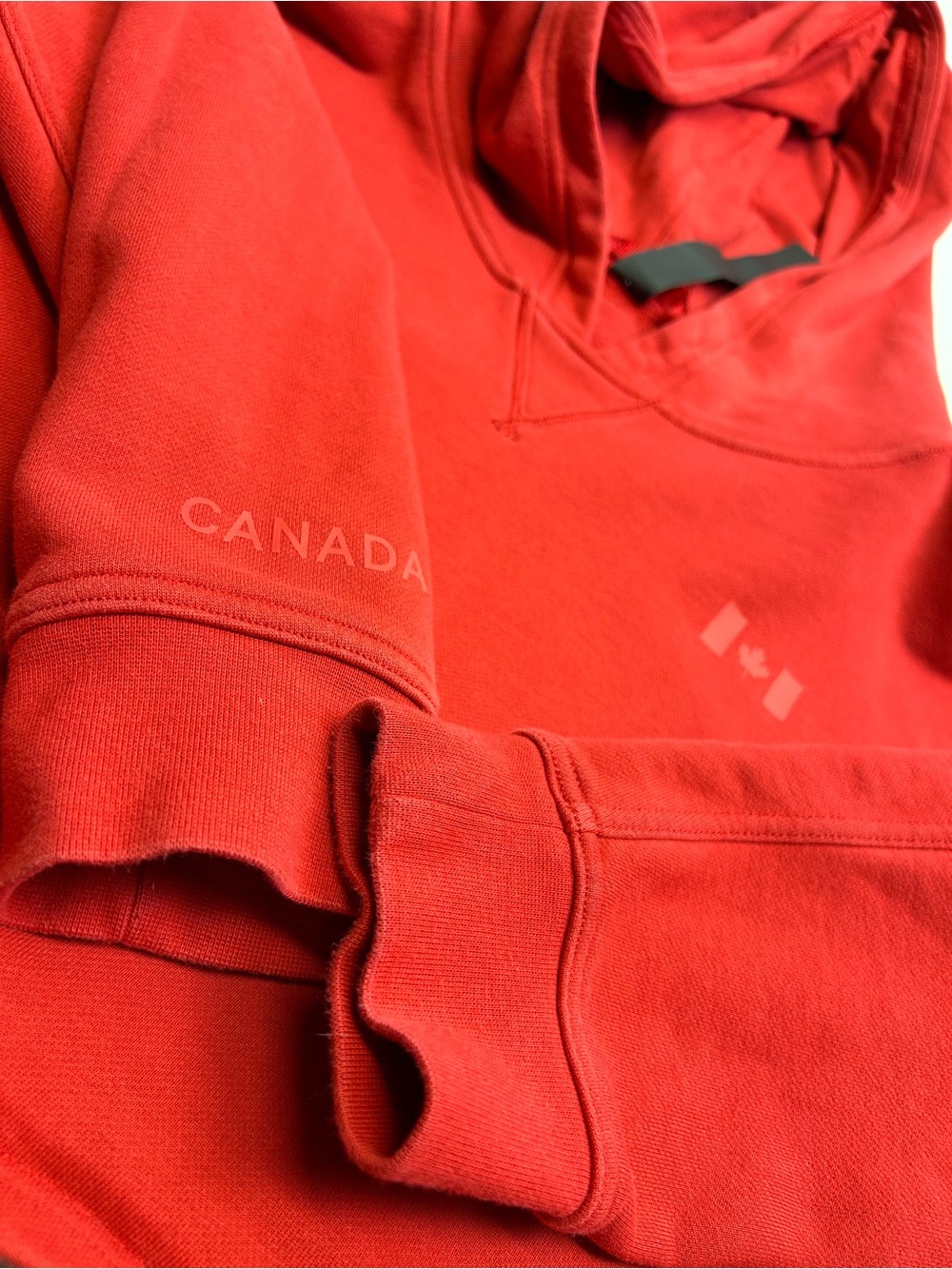 Rare Lululemon Canadian Olympic Committee Cropped Hoodie - Size 8 - Picture 7 of 9